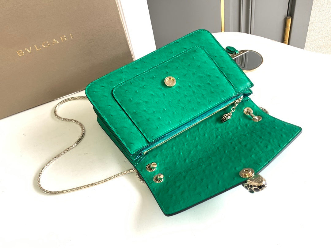 BVLGARI Serpenti Forever Medium Shoulder Bag
