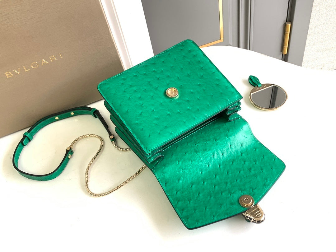 BVLGARI Serpenti Forever Small Top Handle Bag