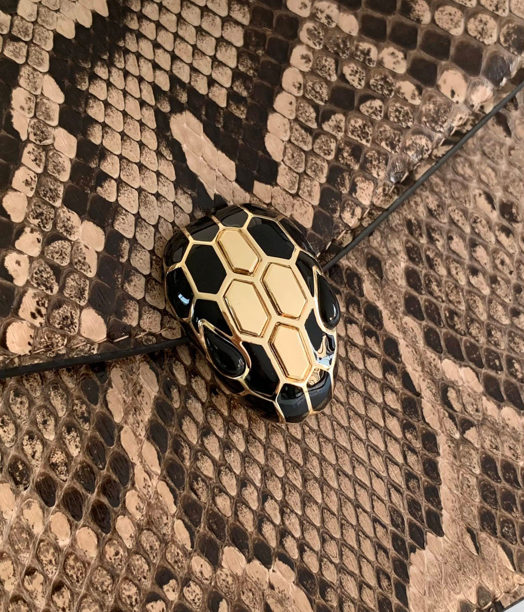 BVLGARI Serpenti Forever Small Top Handle Bag