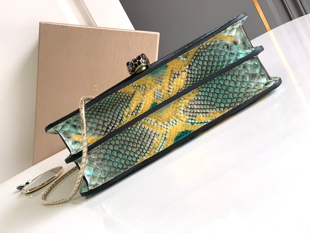 BVLGARI Serpenti Forever Small Top Handle Bag