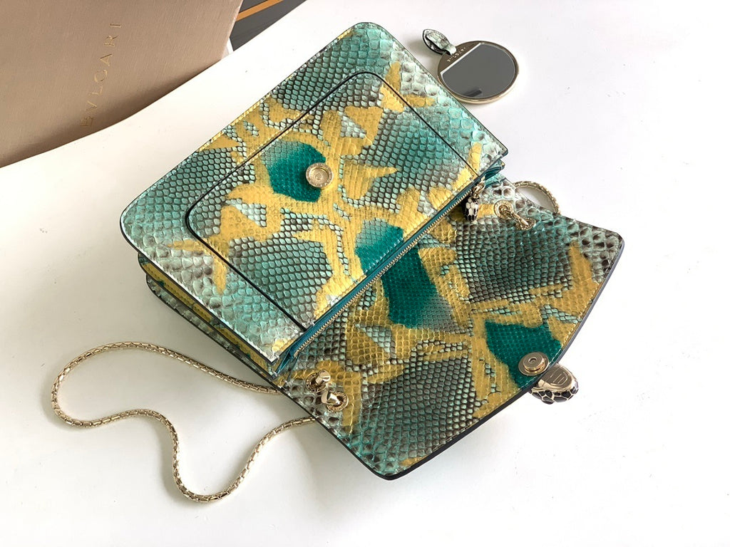BVLGARI Serpenti Forever Small Top Handle Bag