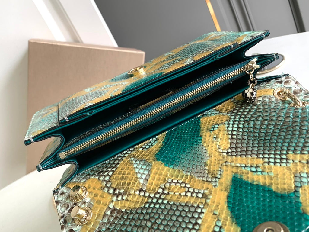 BVLGARI Serpenti Forever Small Top Handle Bag