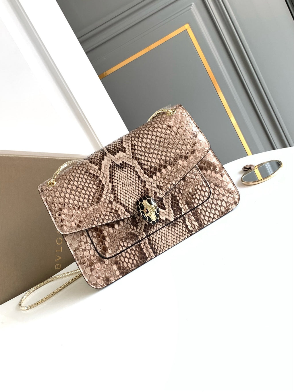 BVLGARI Serpenti Forever Medium Shoulder Bag