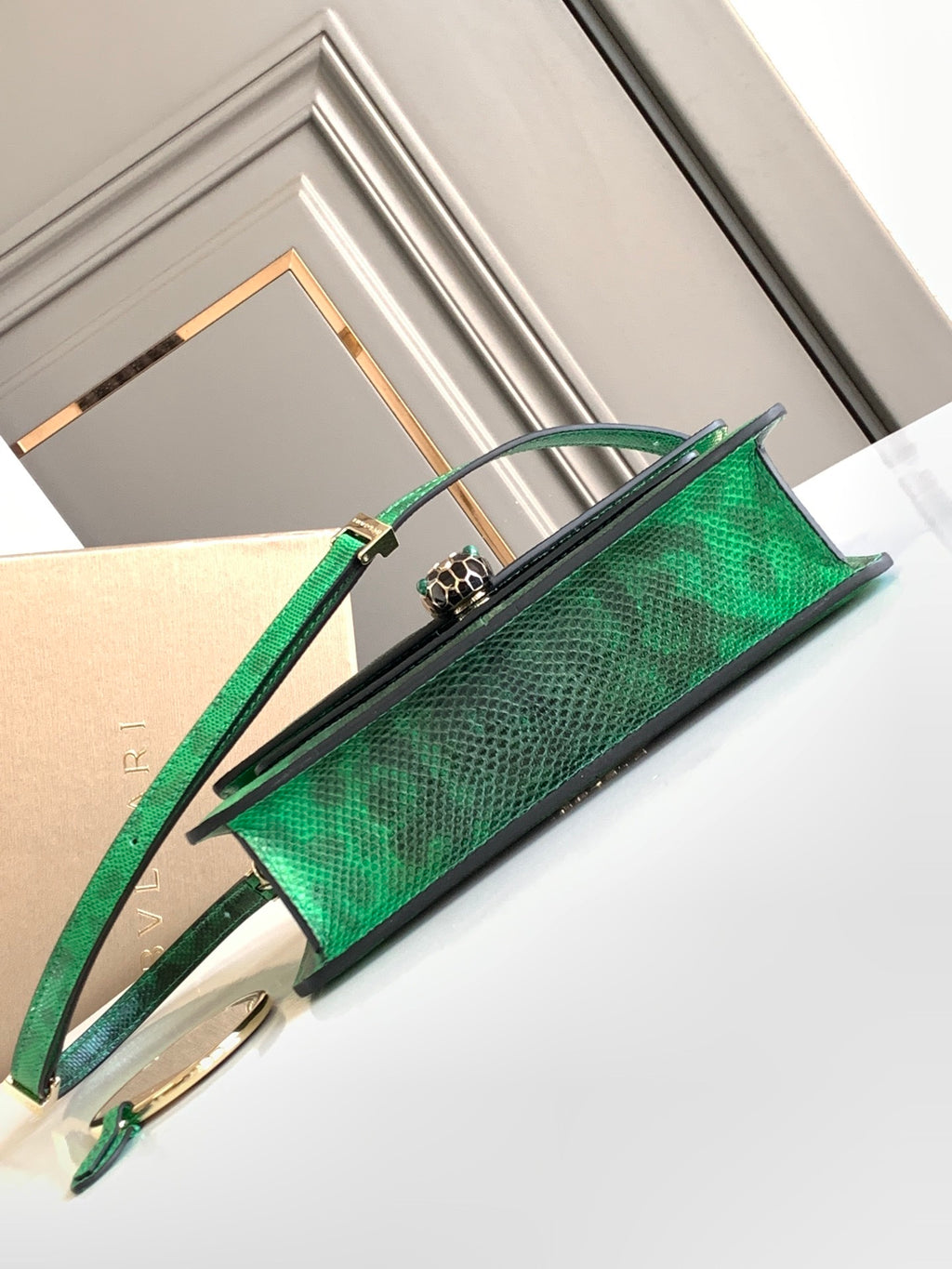 BVLGARI Serpenti Forever East-West Small Shoulder Bag