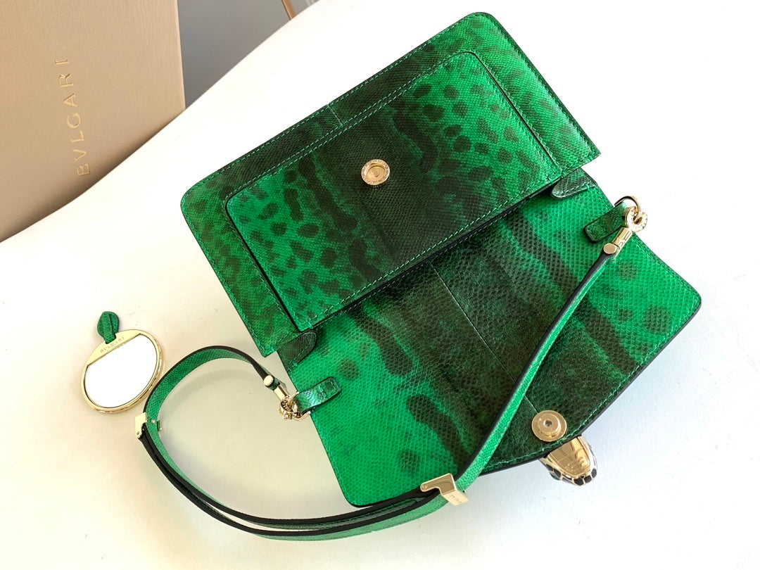 BVLGARI Serpenti Forever East-West Small Shoulder Bag