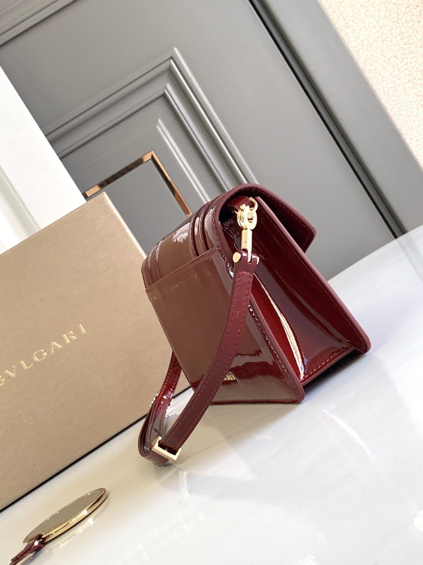 BVLGARI Serpenti Forever East-West Small Shoulder Bag