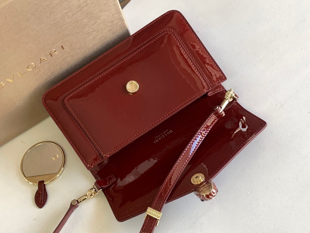 BVLGARI Serpenti Forever East-West Small Shoulder Bag