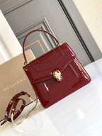 BVLGARI Serpenti Forever Small Top Handle Bag