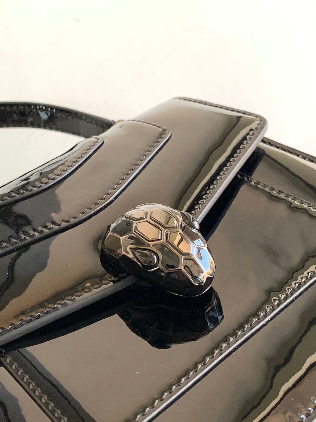 BVLGARI Serpenti Forever Small Top Handle Bag