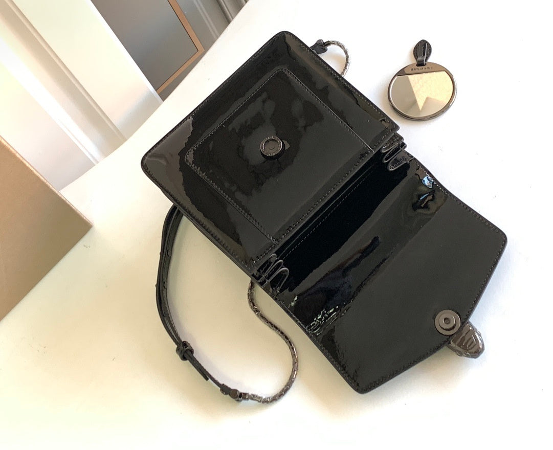 BVLGARI Serpenti Forever Small Top Handle Bag