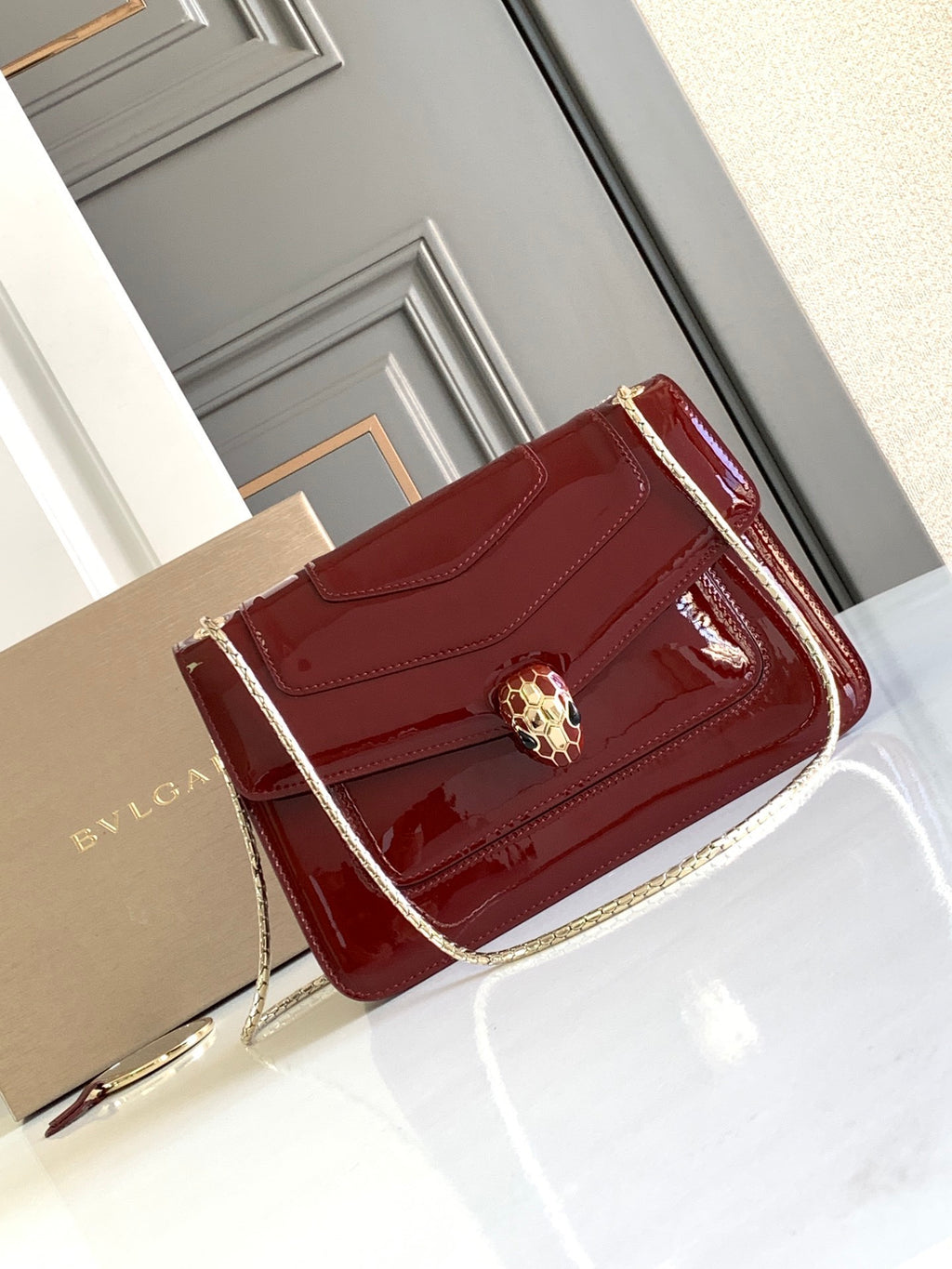 BVLGARI Serpenti Forever Medium Shoulder Bag