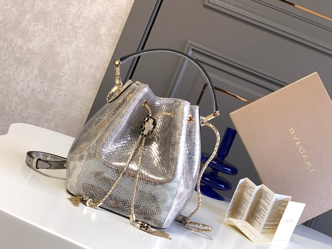 BVLGARI Serpenti Forever Bucket Bag