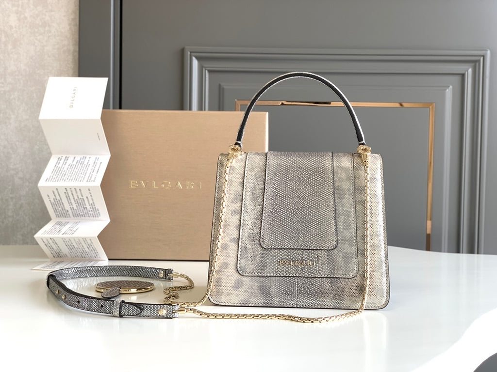 BVLGARI Serpenti Forever Top Handle Bag