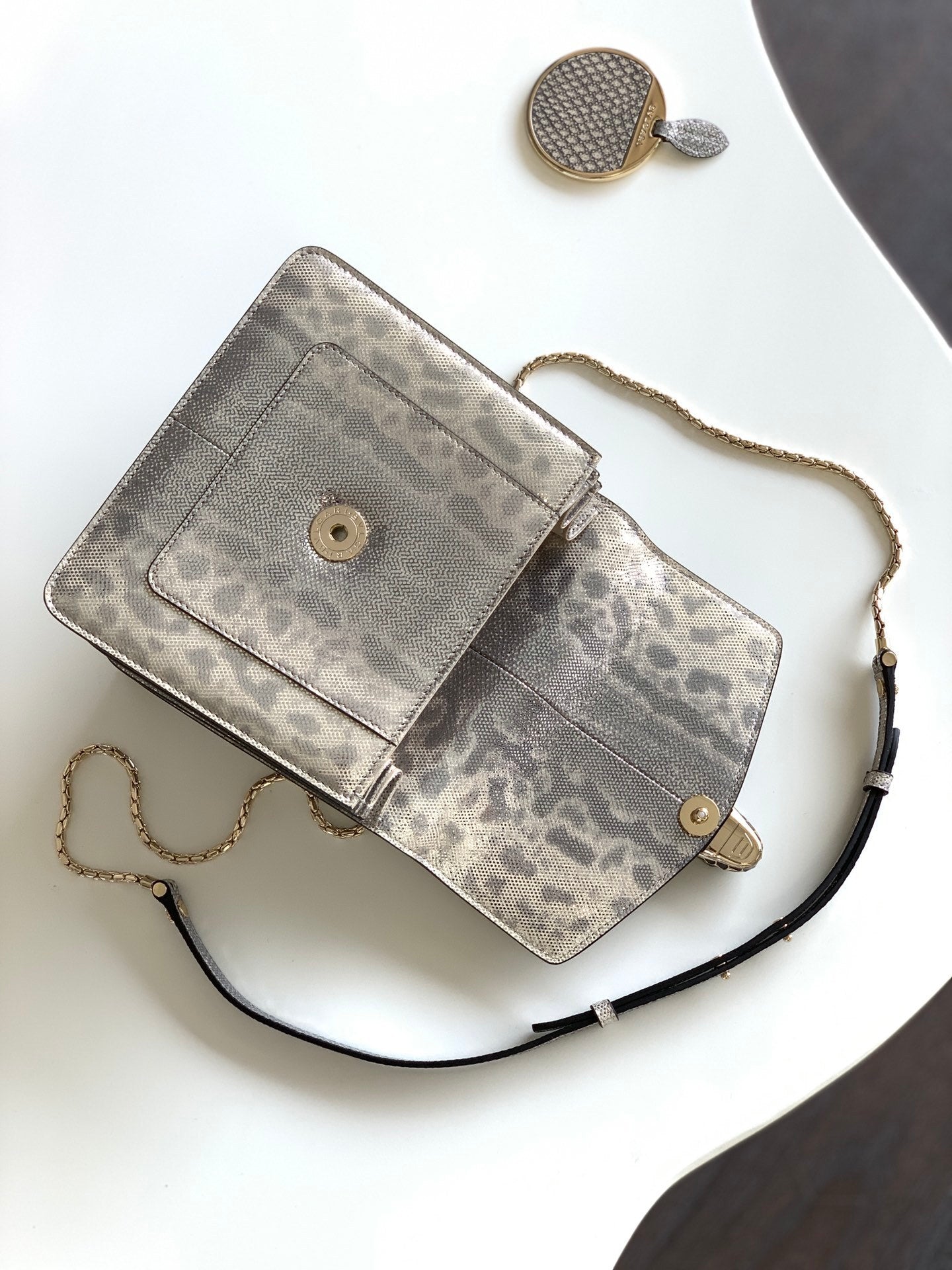 BVLGARI Serpenti Forever Top Handle Bag