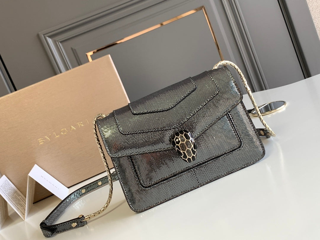 BVLGARI Serpenti Forever Small Shoulder Bag