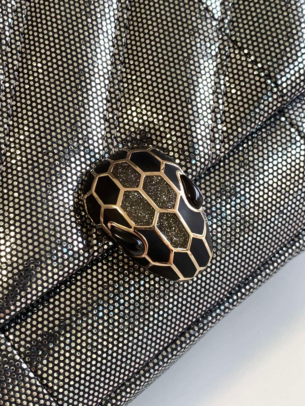 BVLGARI Serpenti Cabochon Shoulder Bag