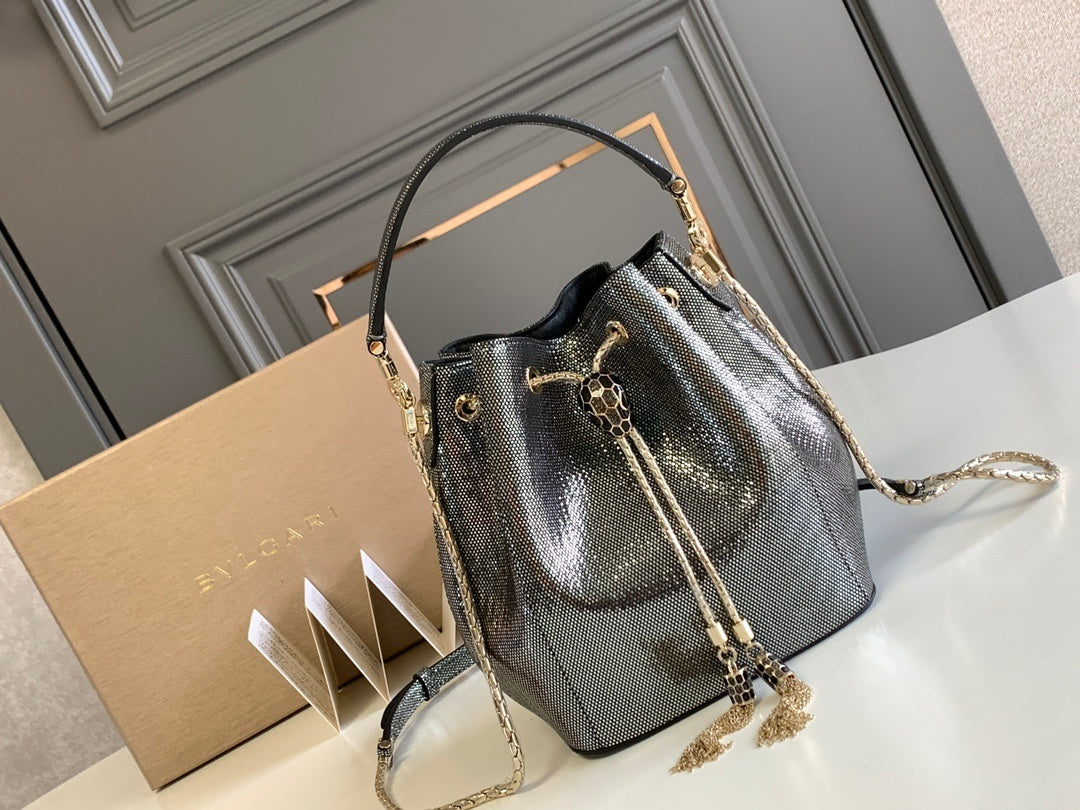 BVLGARI Serpenti Forever Bucket Bag