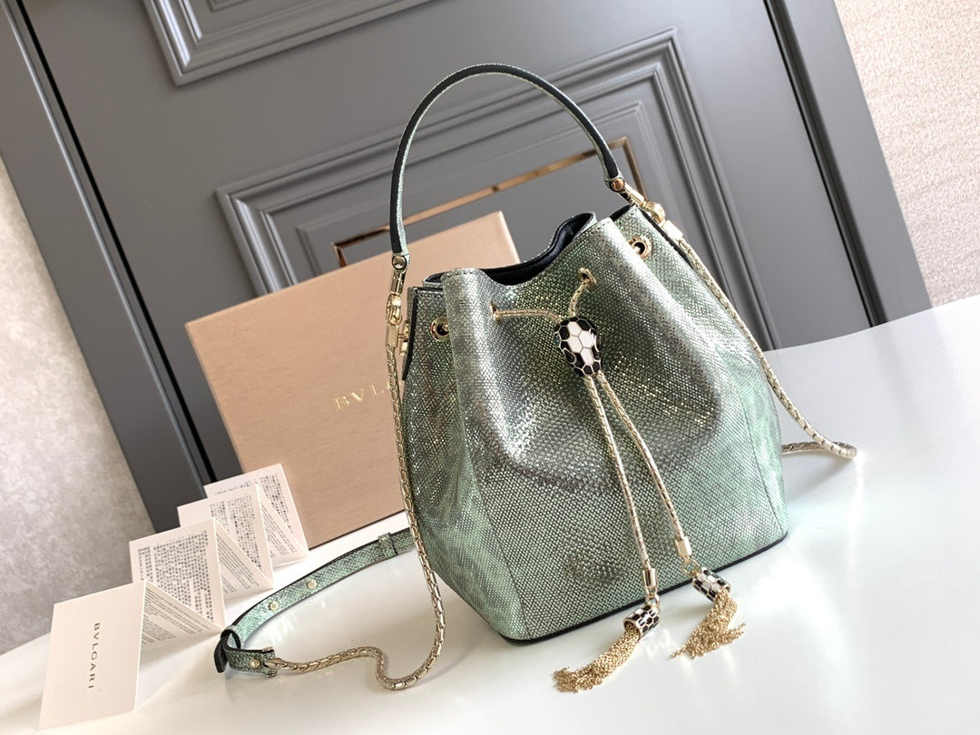BVLGARI Serpenti Forever Bucket Bag