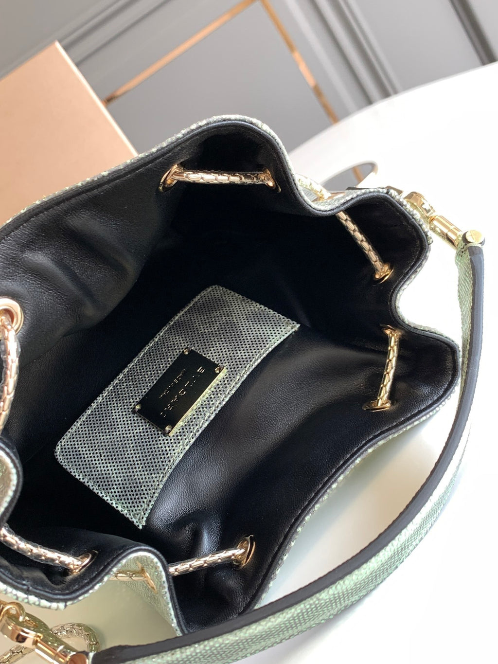 BVLGARI Serpenti Forever Bucket Bag