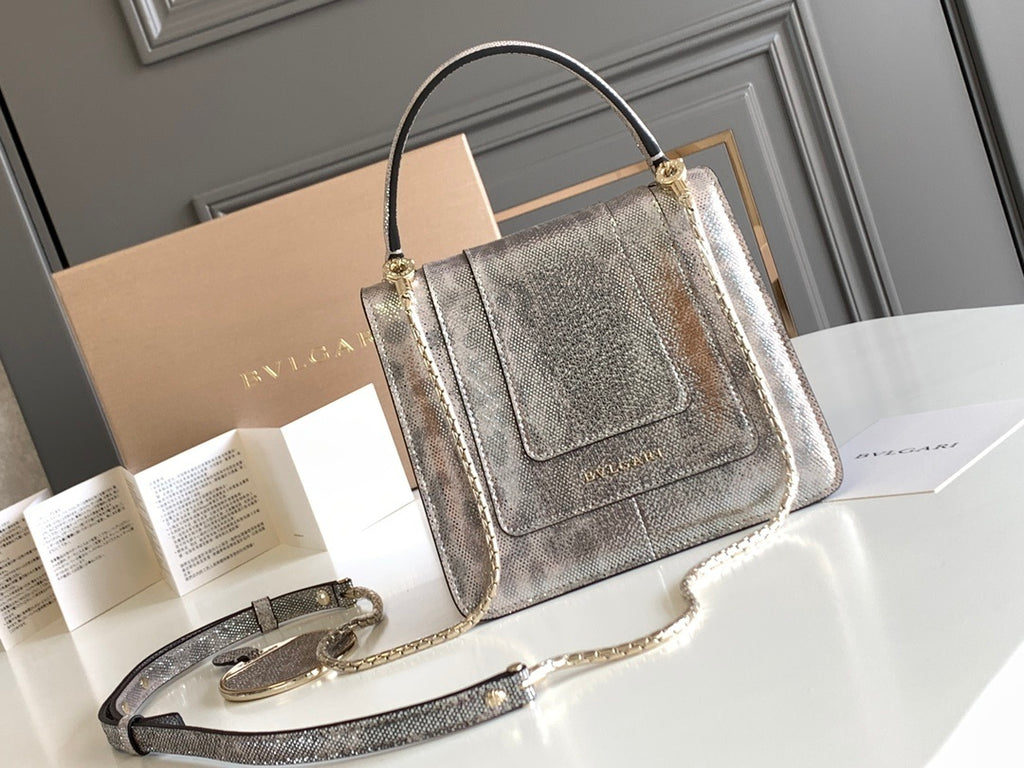 BVLGARI Serpenti Forever Top Handle Bag