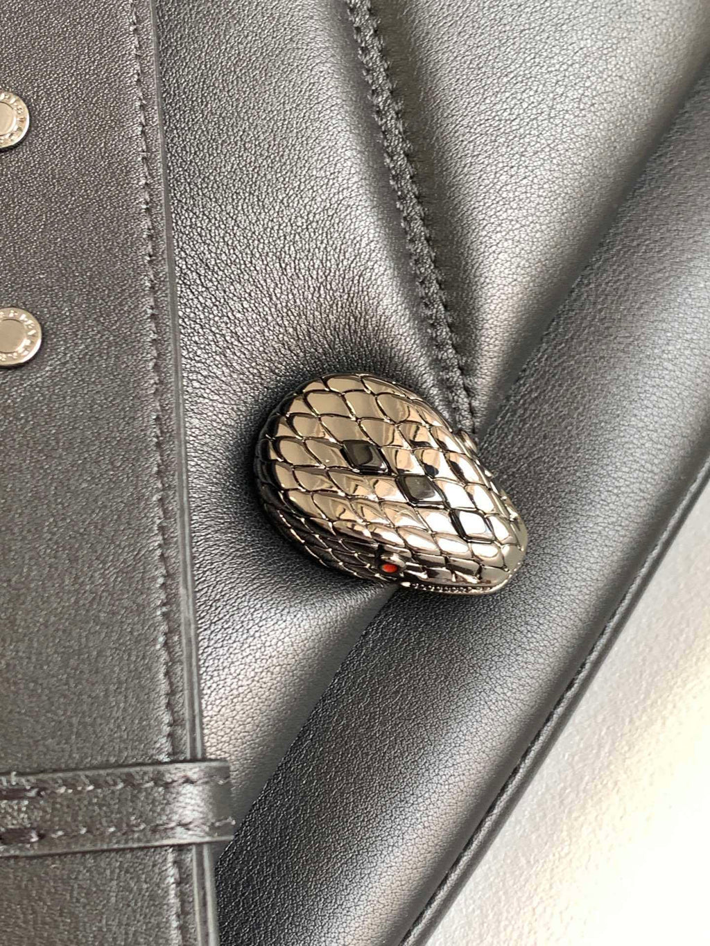 BVLGARI Serpenti Cabochon Shoulder Bag