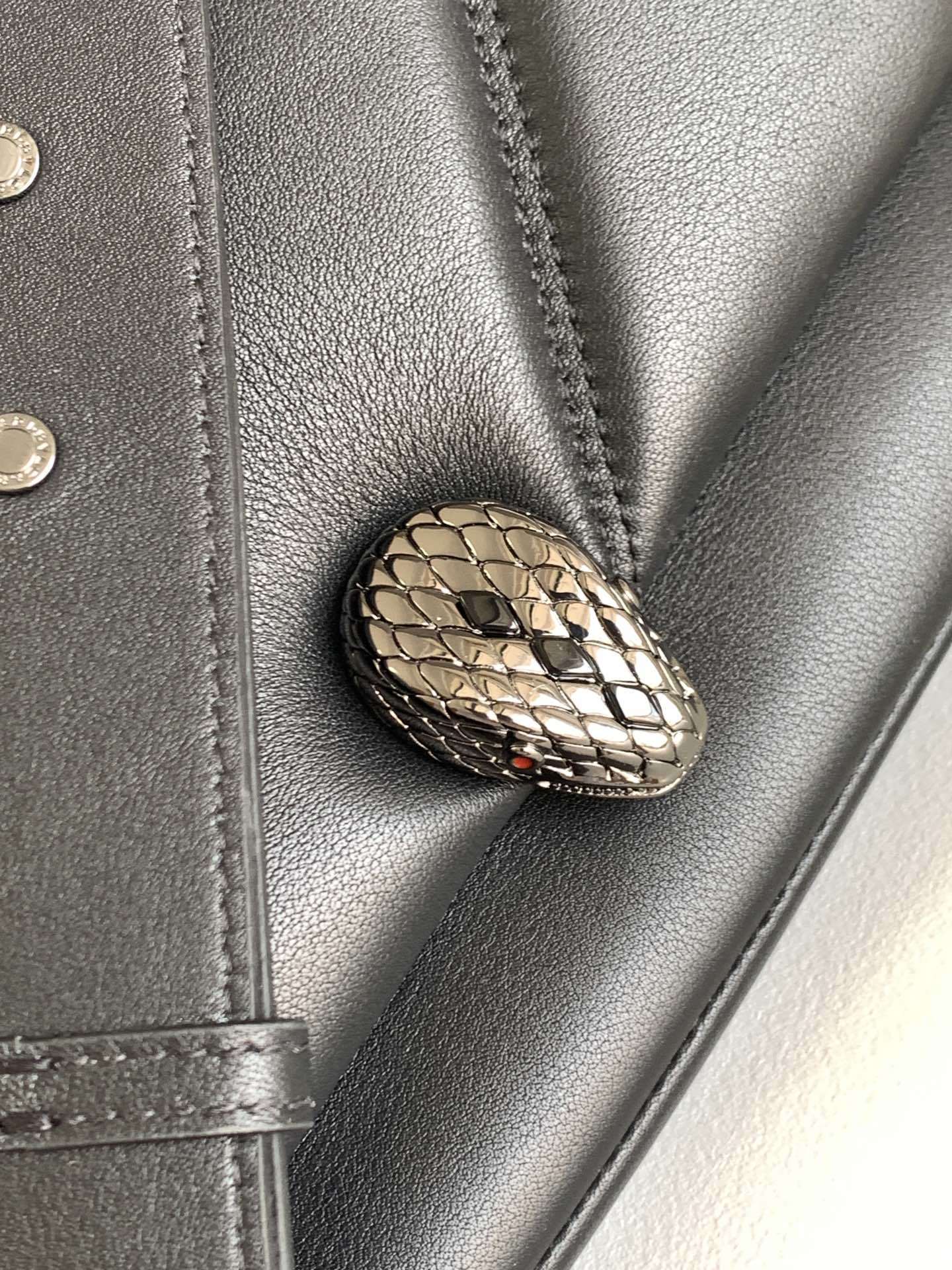 BVLGARI Serpenti Cabochon Shoulder Bag