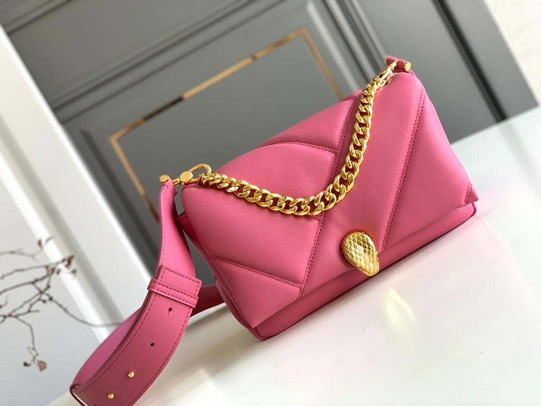 BVLGARI Serpenti Cabochon Shoulder Bag