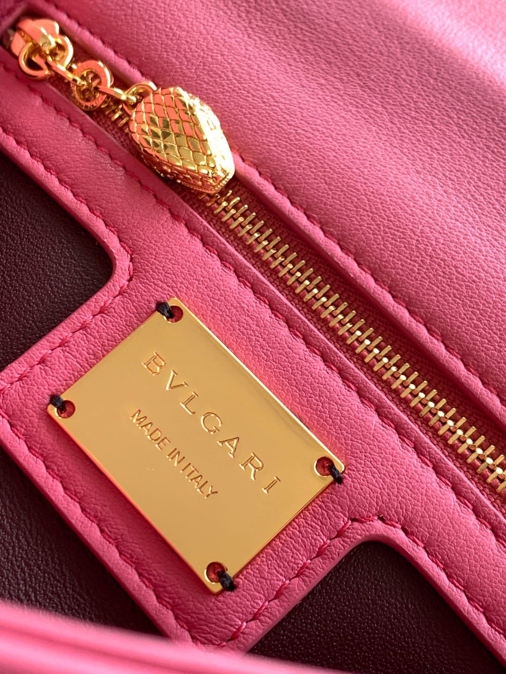 BVLGARI Serpenti Cabochon Shoulder Bag