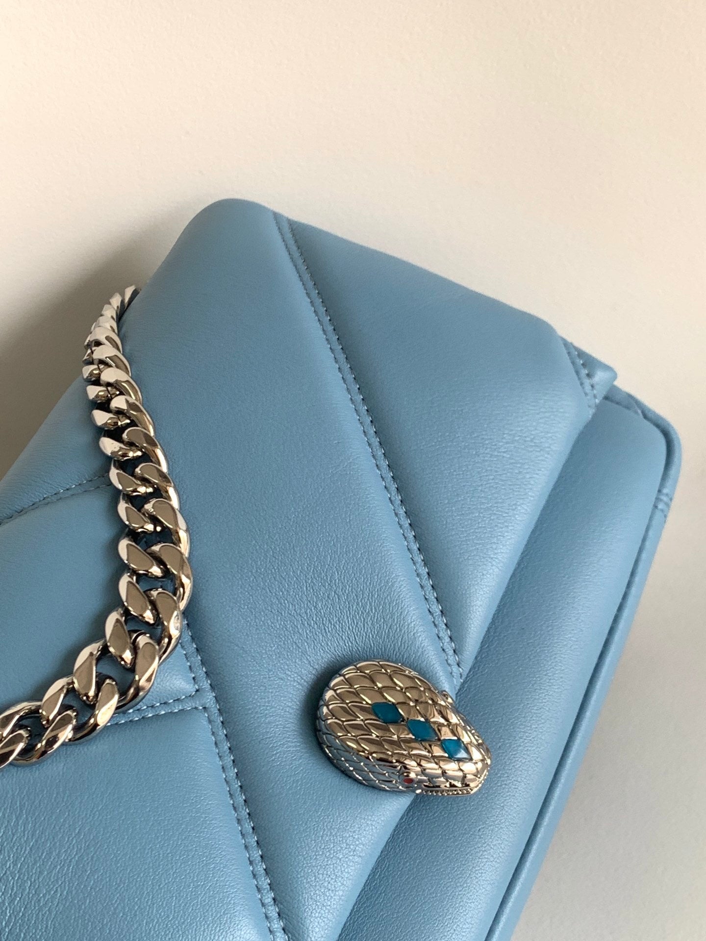BVLGARI Serpenti Cabochon Shoulder Bag