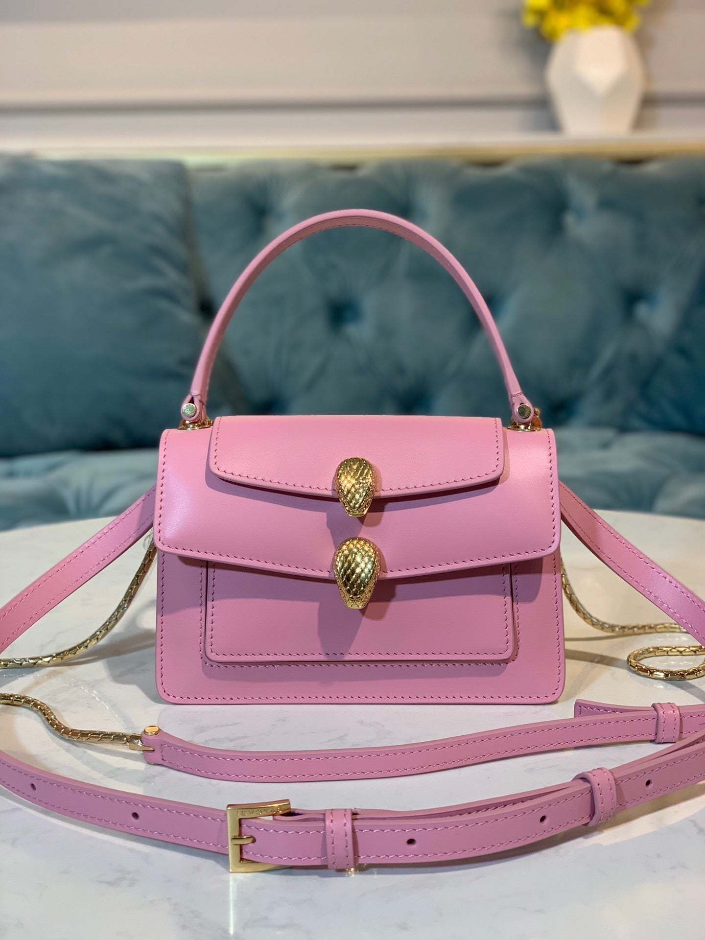 BVLGARI Alexander Wang × Serpenti Forever Belt Bag