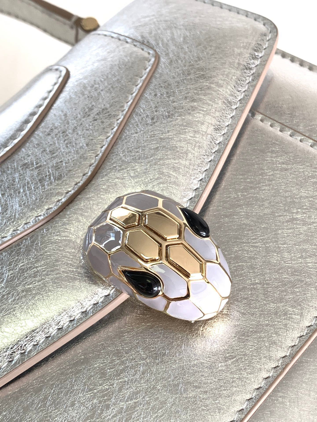 BVLGARI Serpenti Forever Small Top Handle Bag