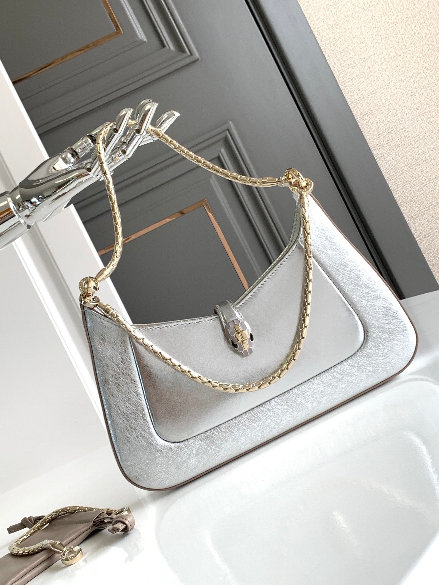 BVLGARI Serpenti Baia Small Shoulder Bag