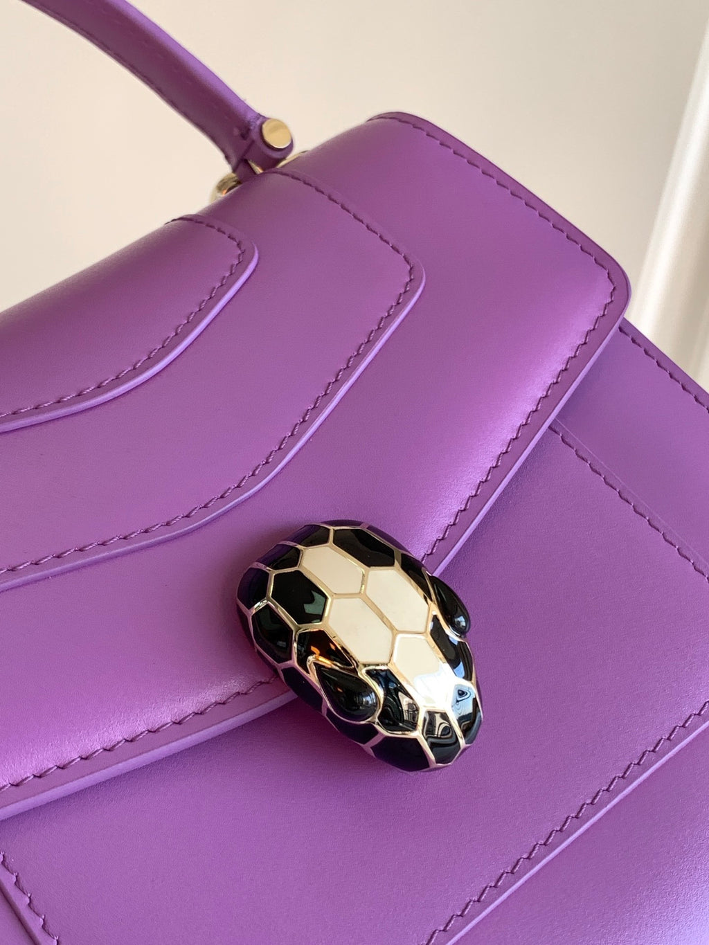 BVLGARI Serpenti Forever Small Top Handle Bag