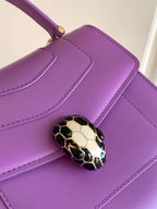 BVLGARI Serpenti Forever Small Top Handle Bag