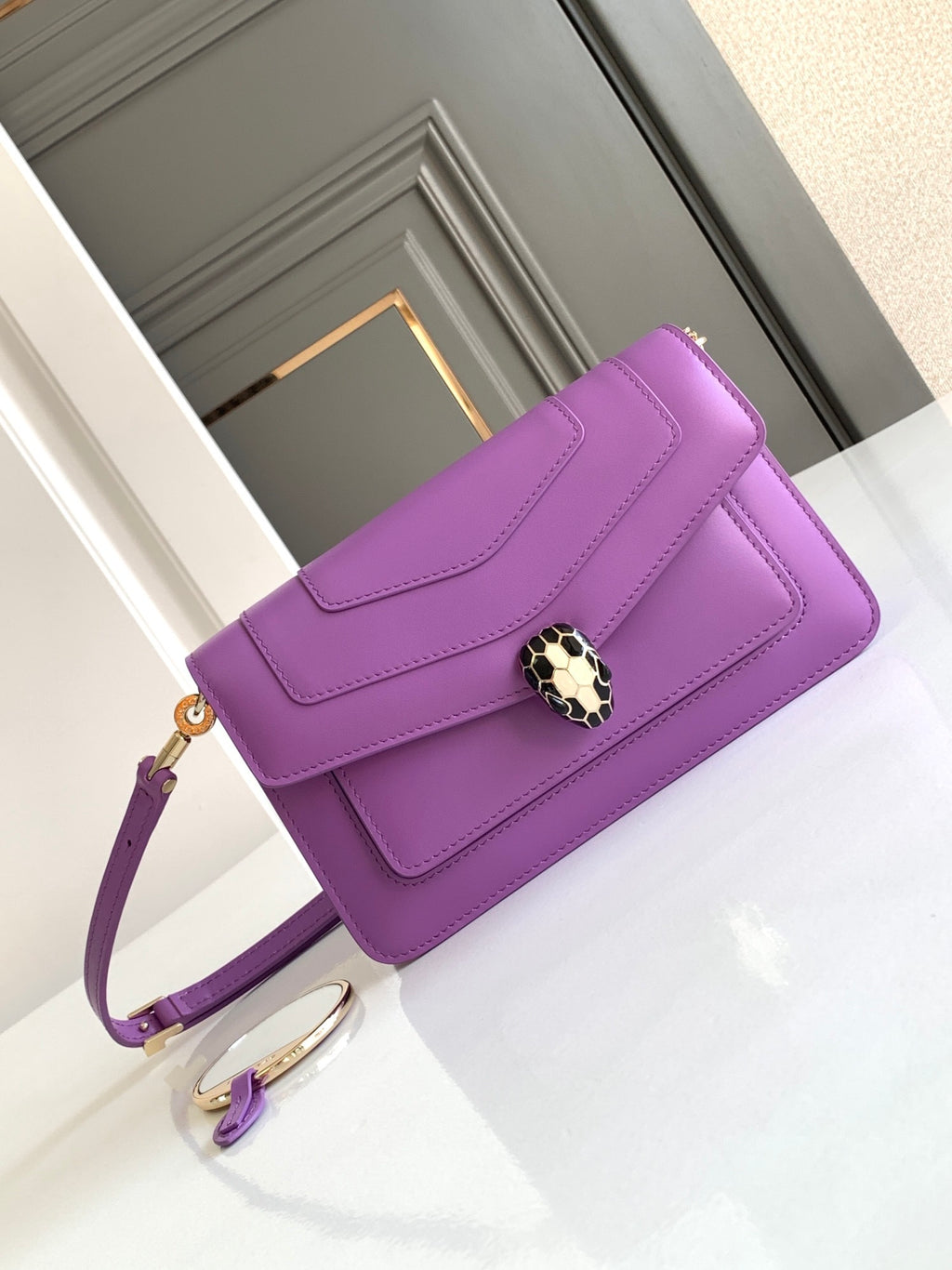 BVLGARI Serpenti Forever East-West Small Shoulder Bag