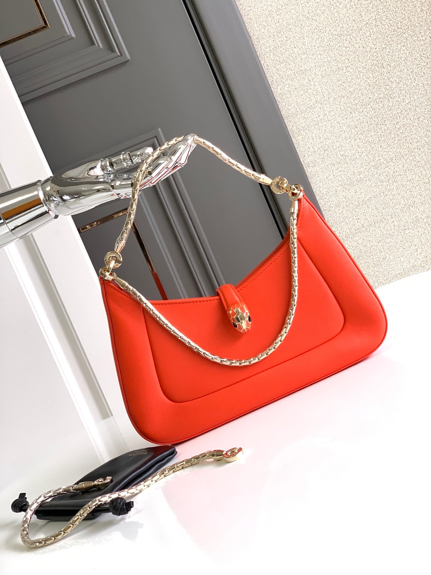 BVLGARI Serpenti Baia Small Shoulder Bag