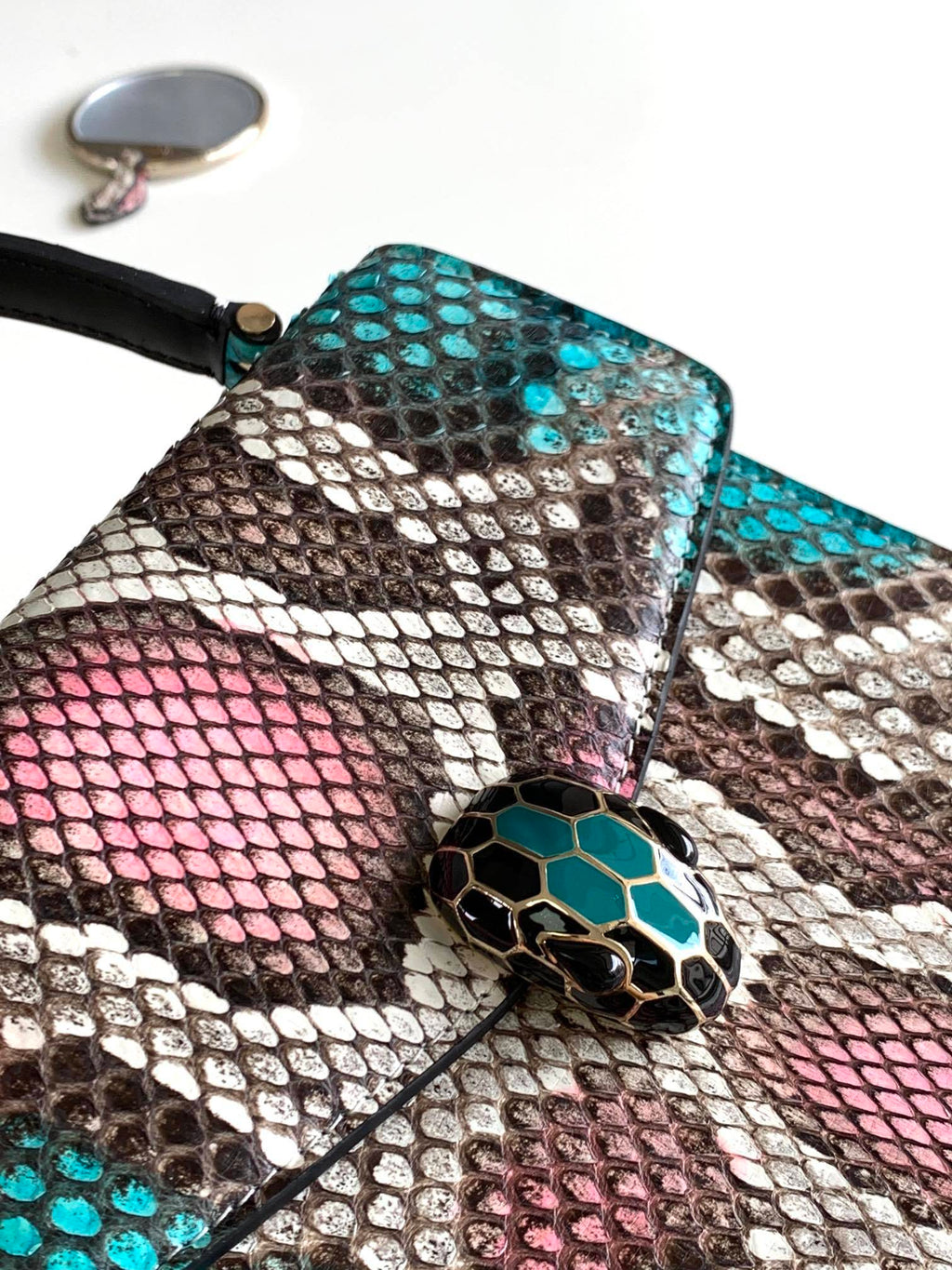 BVLGARI Serpenti Forever Small Top Handle Bag