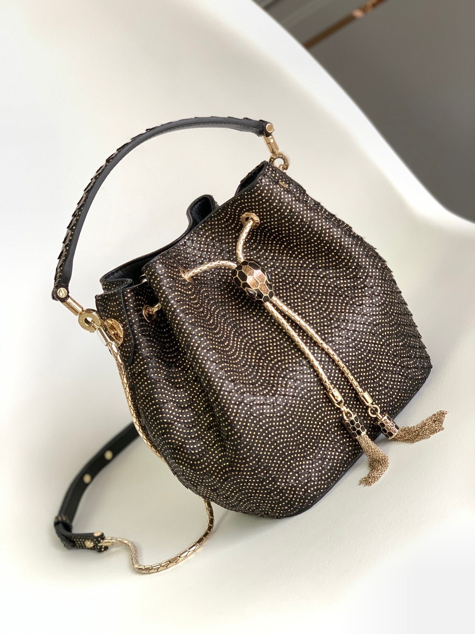BVLGARI Serpenti Forever Bucket Bag