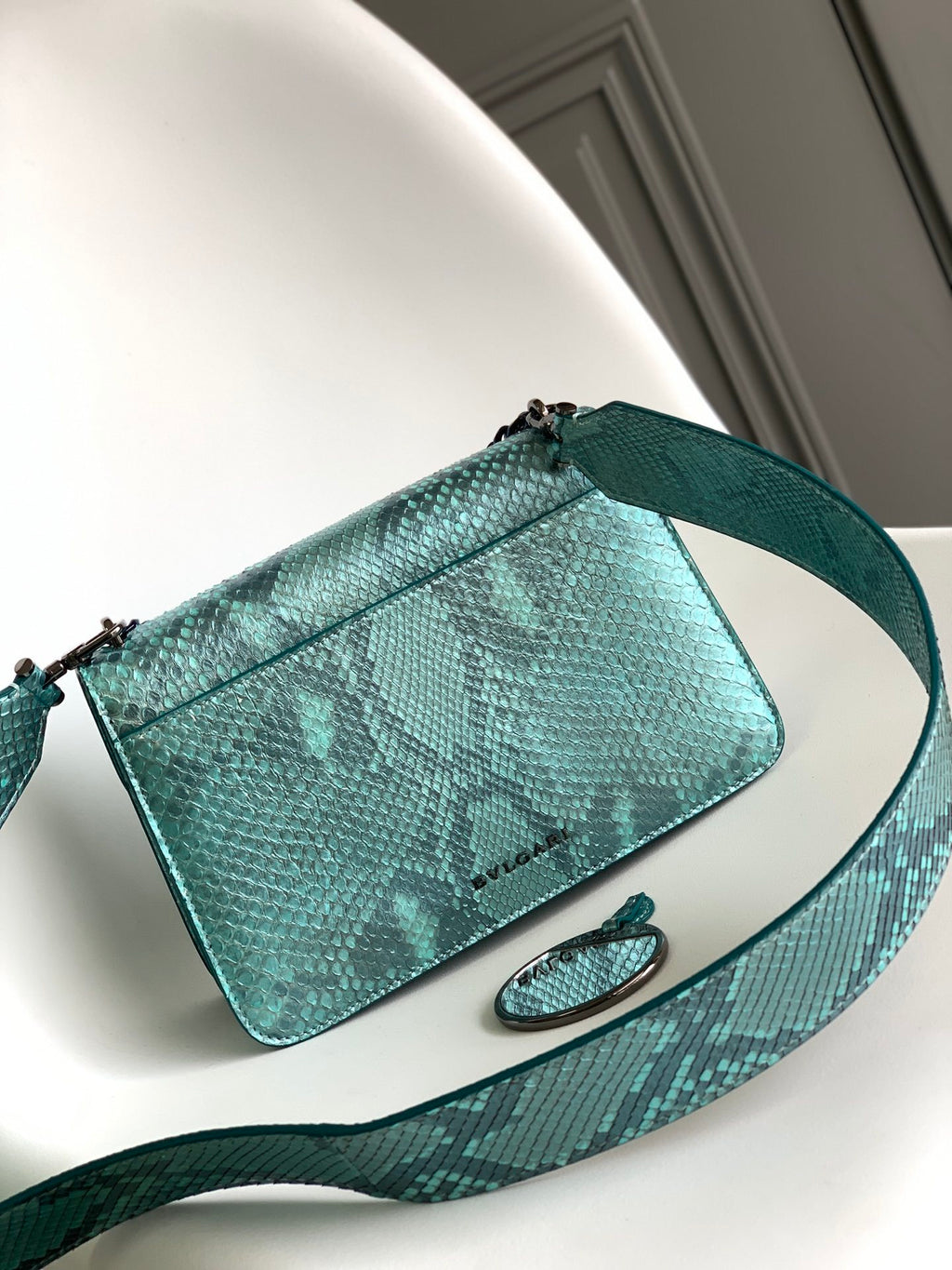 BVLGARI Serpenti Forever Maxi Chain Shoulder Bag