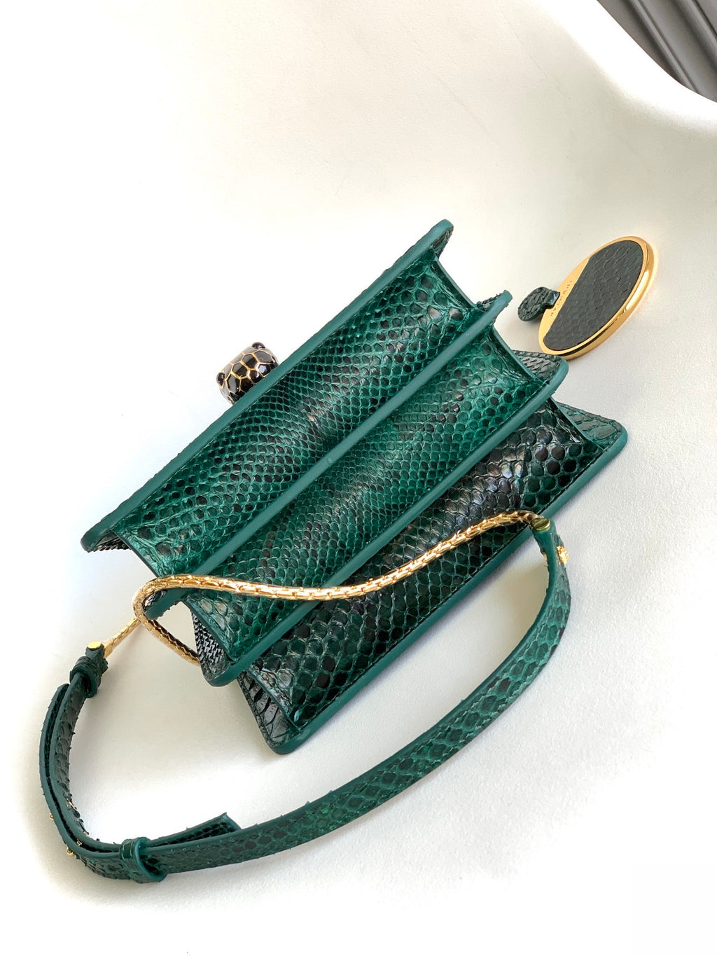 BVLGARI Serpenti Forever Small Top Handle Bag