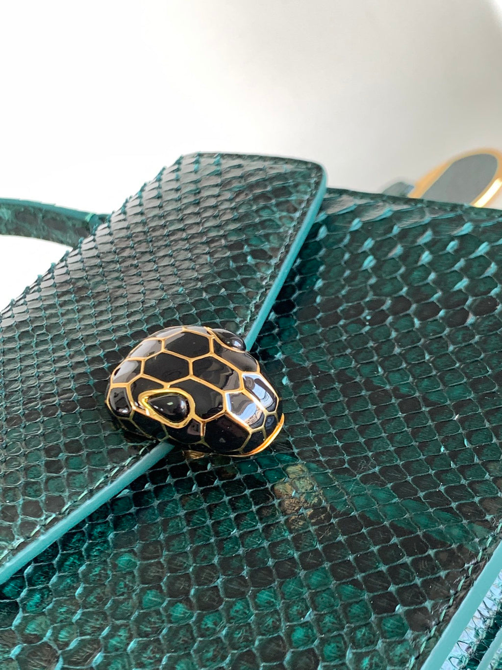 BVLGARI Serpenti Forever Small Top Handle Bag