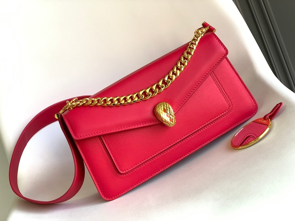 BVLGARI Serpenti East-West Maxi Chain Shoulder Bag