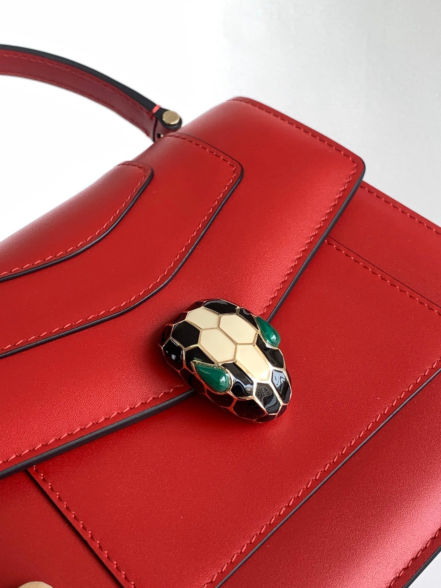 BVLGARI Serpenti Forever Small Top Handle Bag