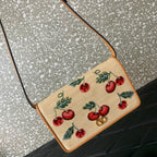 VALENTINO Garavani VLogo Signature Cherry Jacquard Handbag