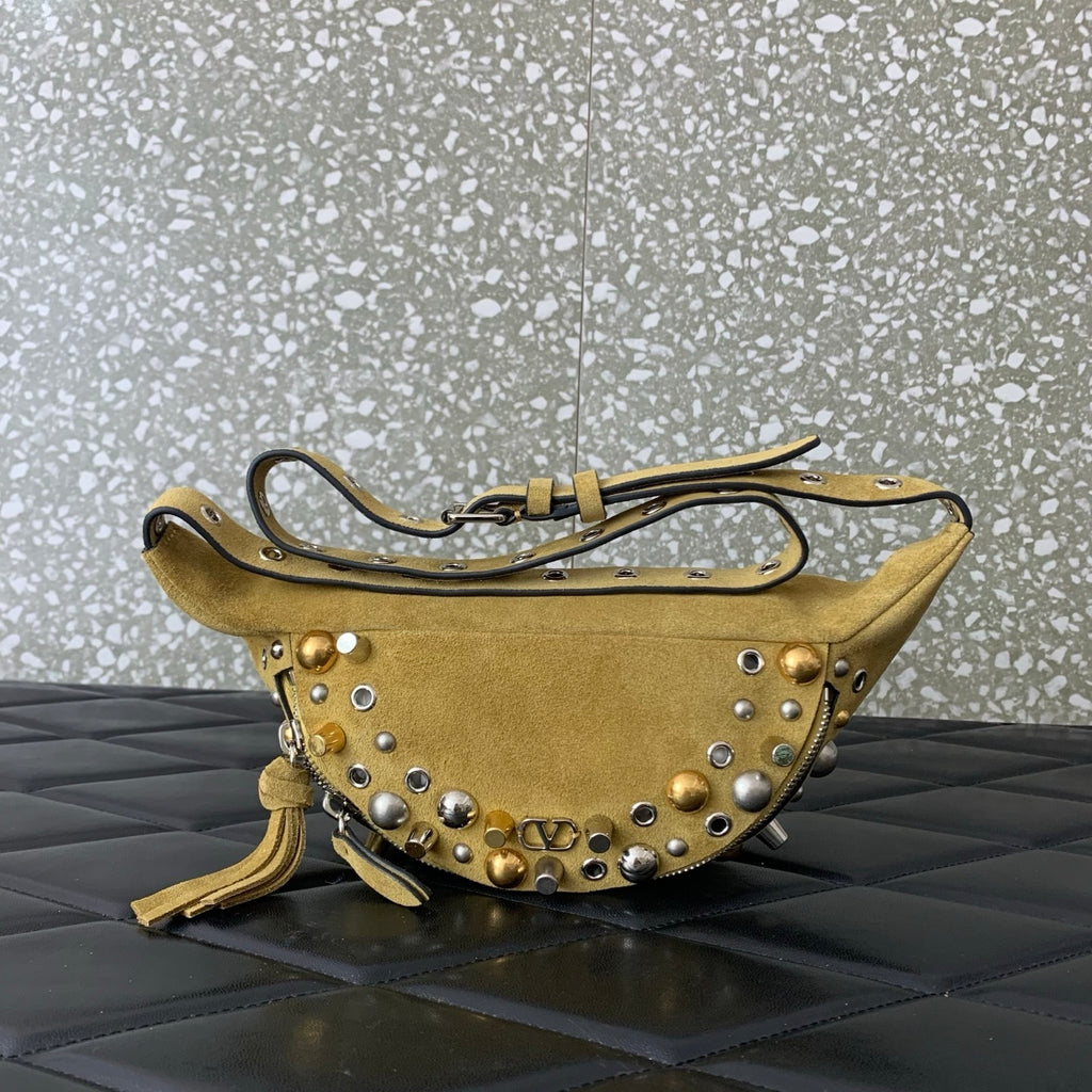 VALENTINO Garavani Nellcôte Suede Crossbody & Belt Bag