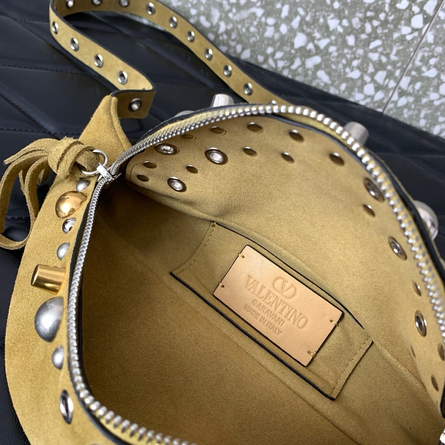 VALENTINO Garavani Nellcôte Suede Crossbody & Belt Bag