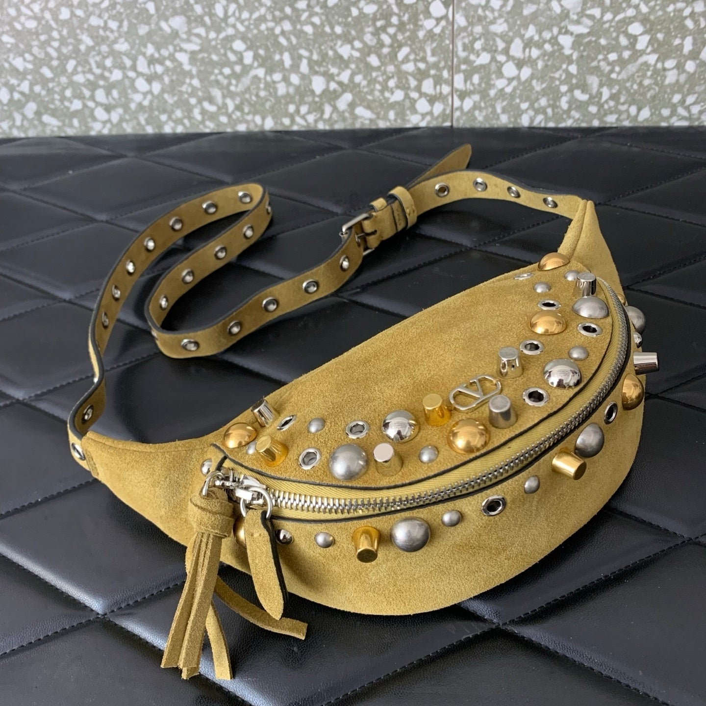 VALENTINO Garavani Nellcôte Suede Crossbody & Belt Bag