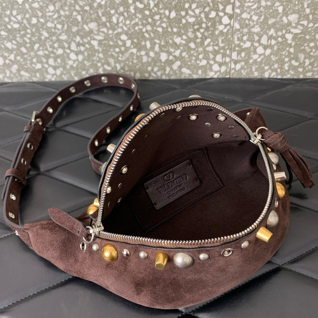 VALENTINO Garavani Nellcôte Suede Crossbody & Belt Bag