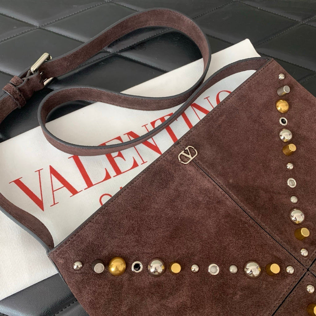 VALENTINO Garavani Nellcôte Small Fringe Bag