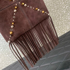 VALENTINO Garavani Nellcôte Small Fringe Bag